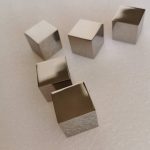 solid metal cube